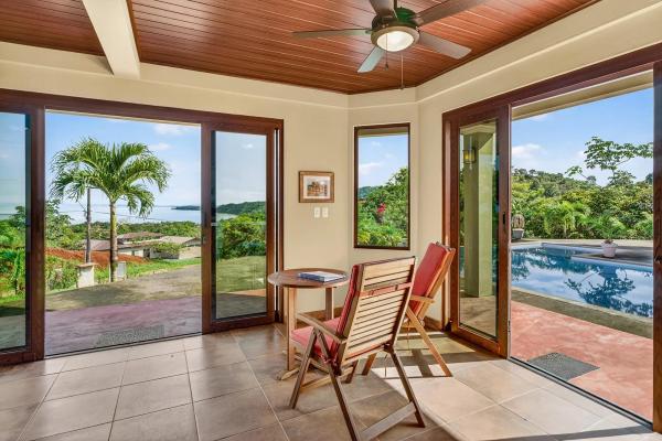 Ocean view villa with 6 apartments and pool