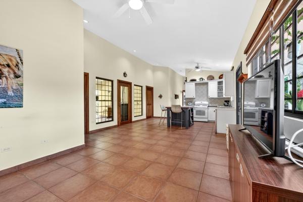 Tropical garden home potrerillos mountain views