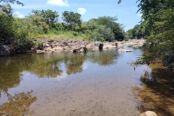 Granja de 13.6 ha con casa, galeras y río en natá, coclé