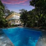 Residencia histórica de la zona del canal de panamá