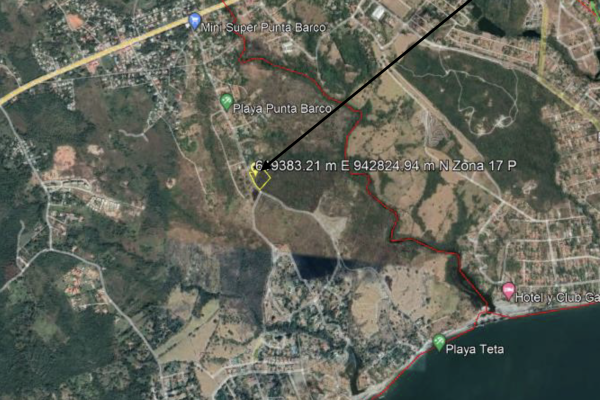Se vende terreno en punta barco