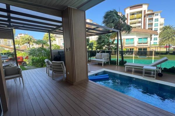Apartamento en planta baja en playa escondida, colón