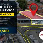 Alquiler de local + bodega comercial frente a transístmica