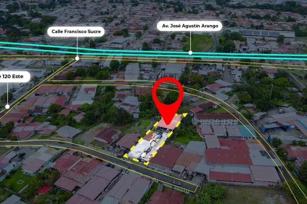 Land with open warehouse for sale in juan díaz with mixed zoning 1zm6
