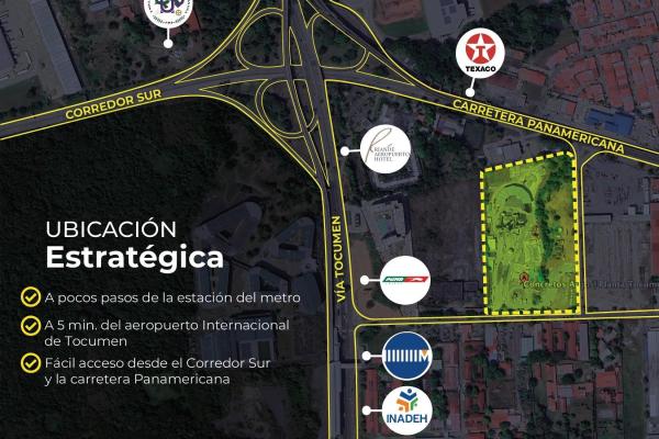 Venta de terreno comercial en tocumen para desarrollar
