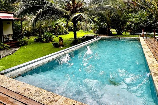 Tropical caribbean estate with guest cabin & pool