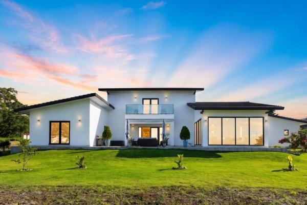 Modern style home in boquete country club panama