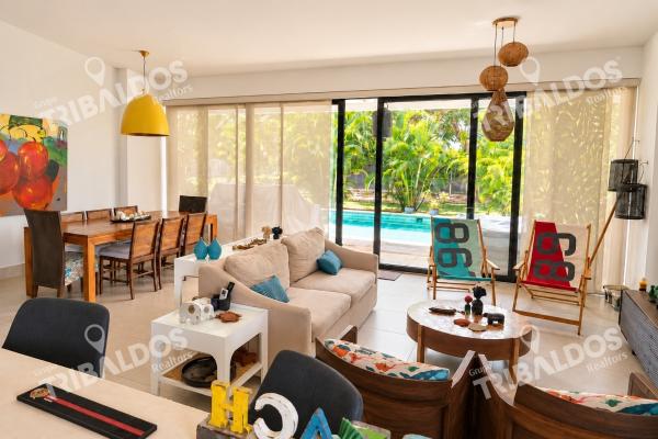 Private-pool beach residence in panama punta caelo