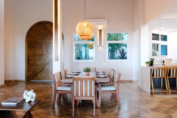 Beachfront mansion with pool in la barqueta