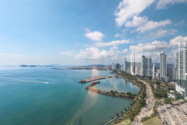 Venta de oficina en gris en ph bicsa con vista al mar en ave. balboa