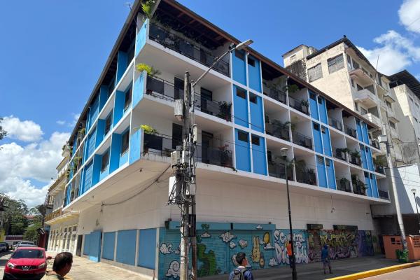 Commercial and residential building in santa ana