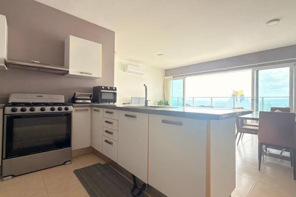 Apt amoblado en piso alto - av balboa - 109 m2