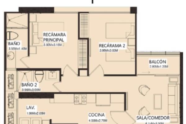 Venta de apartamento en luxor 500 el cangrejo