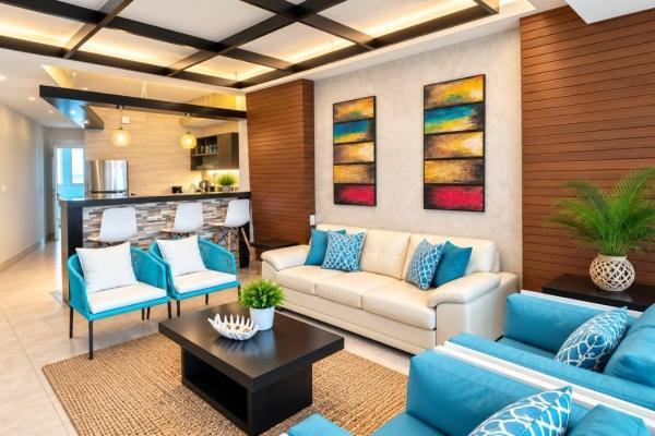 2-bedroom apartment | ocean waves | nueva gorgona