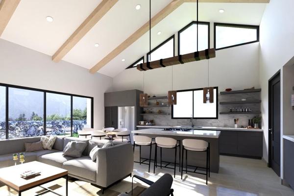 Espectacular casa con vista al cañón y océano en boquete