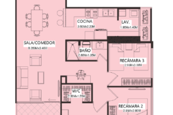 Sale of luxor 500 apartment in el cangrejo