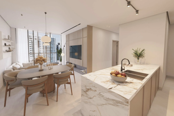 Venta de apartamento en costanera aqua bella vista