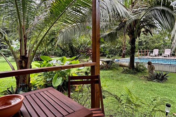 Tropical caribbean estate with guest cabin & pool