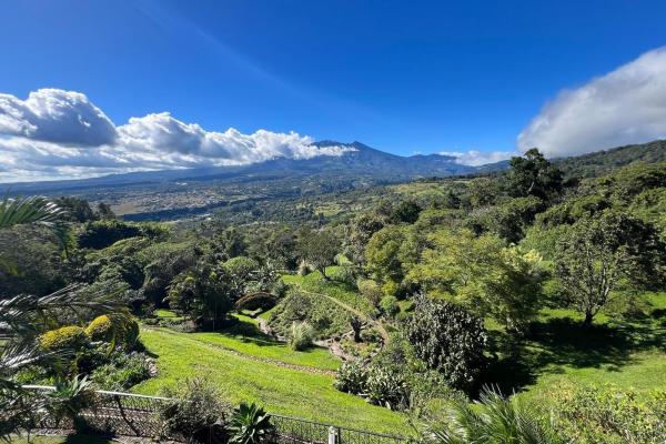 Commanding panoramic view of volcan baru