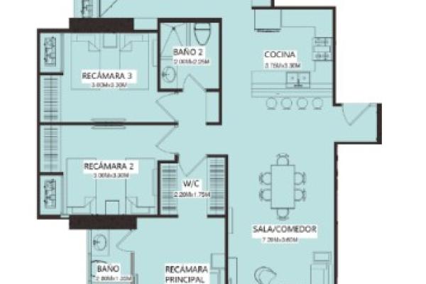 Venta de apartamento luxor 500 el cangrejo