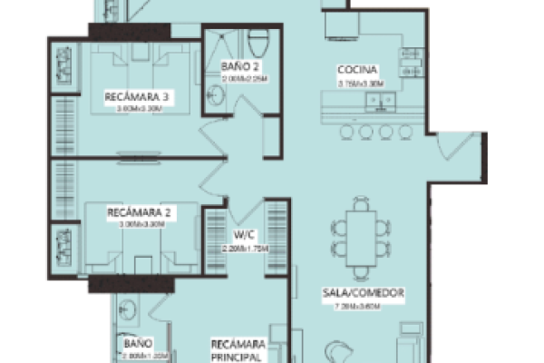 Venta de apartamento luxor 500 el cangrejo