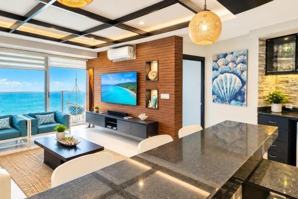 2-bedroom apartment | ocean waves | nueva gorgona