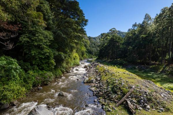 Finca frente al río bambito en venta | volcán panamá