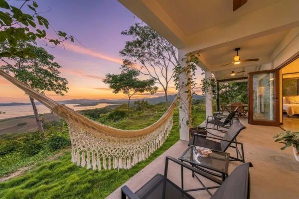 Vistas panorámicas al mar y vida silvestre en playa venao