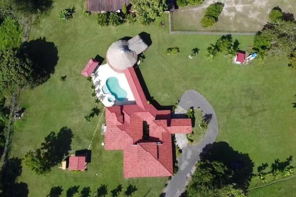 Spanish hacienda with pool