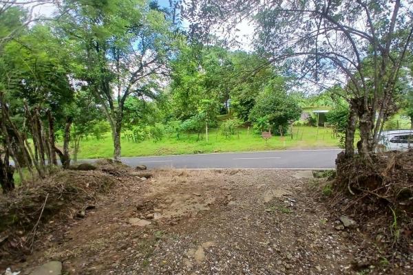 Land for sale, facing the street