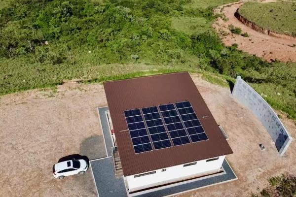 Full solar mountain villa