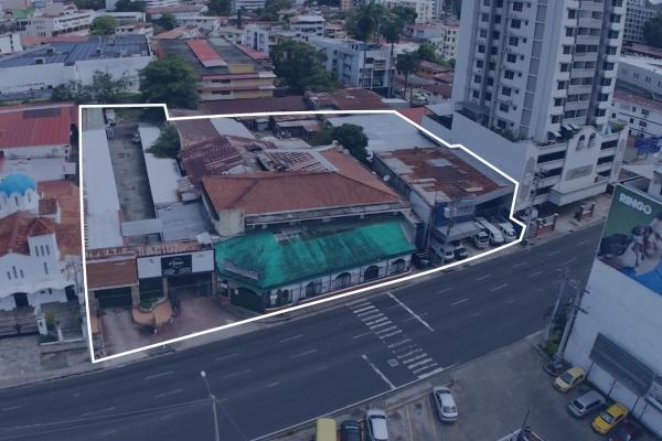 Se vende terreno para desarrollo mixto en vía porras, san francisco