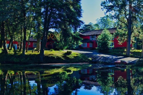 Private riverfront mountain estate with lakes