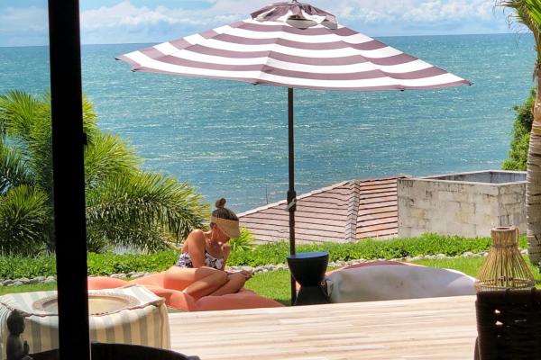 Buenas olas — viviendas con jardín y frente al mar en ph sol
