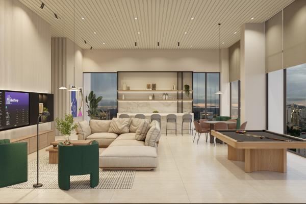 Sale of apartment in costanera aqua bella vista