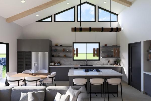 Espectacular casa con vista al cañón y océano en boquete