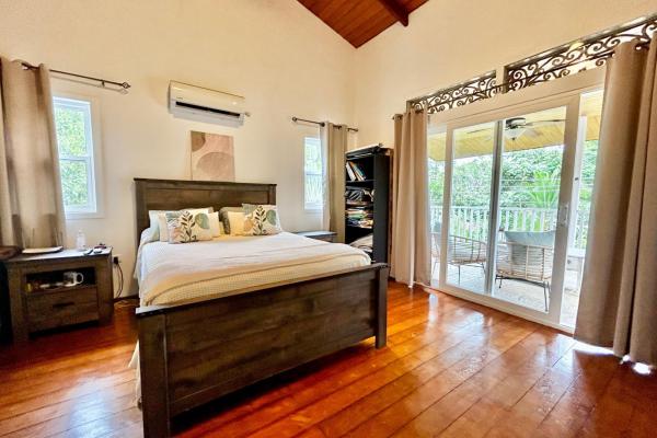 Tropical caribbean estate with guest cabin & pool