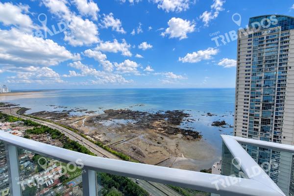 Venta de apartamento frente al mar ph ocean drive, punta pacífica, 4 recámaras
