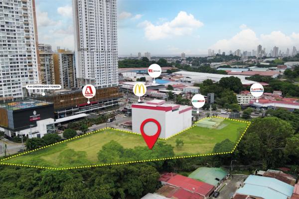 Commercial land on tumba muerto for development