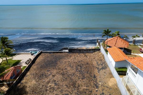 Malibu beach ocean front lot