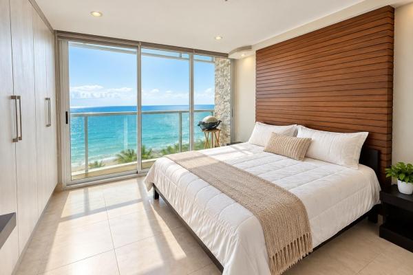 2-bedroom apartment | ocean waves | nueva gorgona