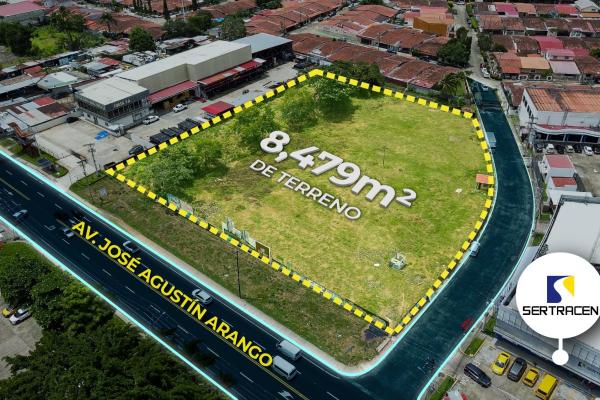 Commercial land for sale on ave. jose agustin a.