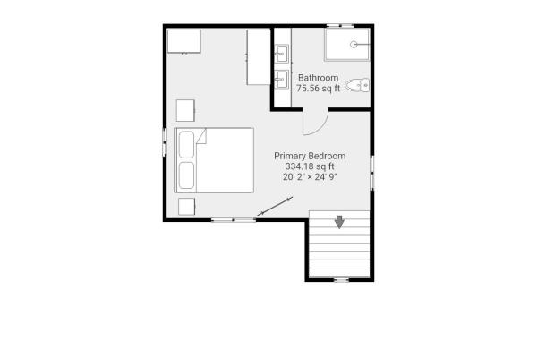 Casa de 3 habitaciones bellamente mantenida con área de invitados